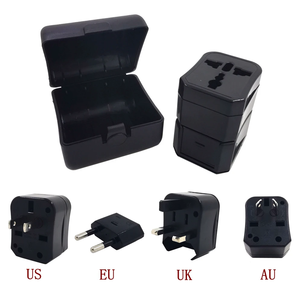 Global travel conversion socket plugs universal adapter Travel Converter Household Plugs US/AU/EU/UK Plug travel abroad gadgets