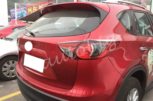Imagen 2 del producto Cubierta de luz trasera para Mazda CX-5 2013-2016 CX5, lámpara trasera cromada, moldura, accesorios de piezas de coche