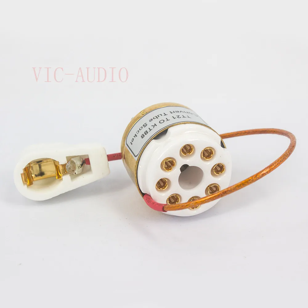 Адаптер TT21 T22 в KT88, «сделай сам», с 8 контактами на 8 контактов