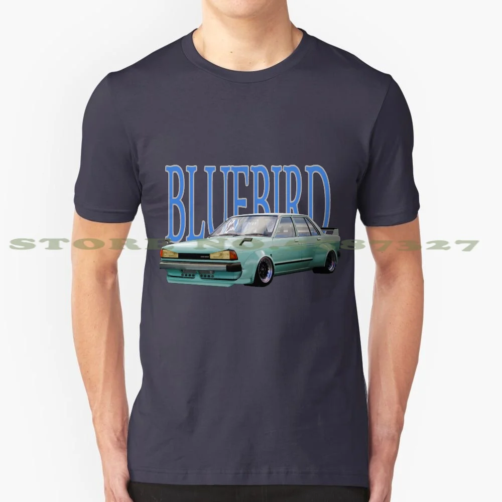 Datsun Bluebird 100% Pure Cotton T-Shirt Datsun Cars Jdm Japanese Asian Classic Retro Turbo Nostalgic Fathers Day Nostalgia