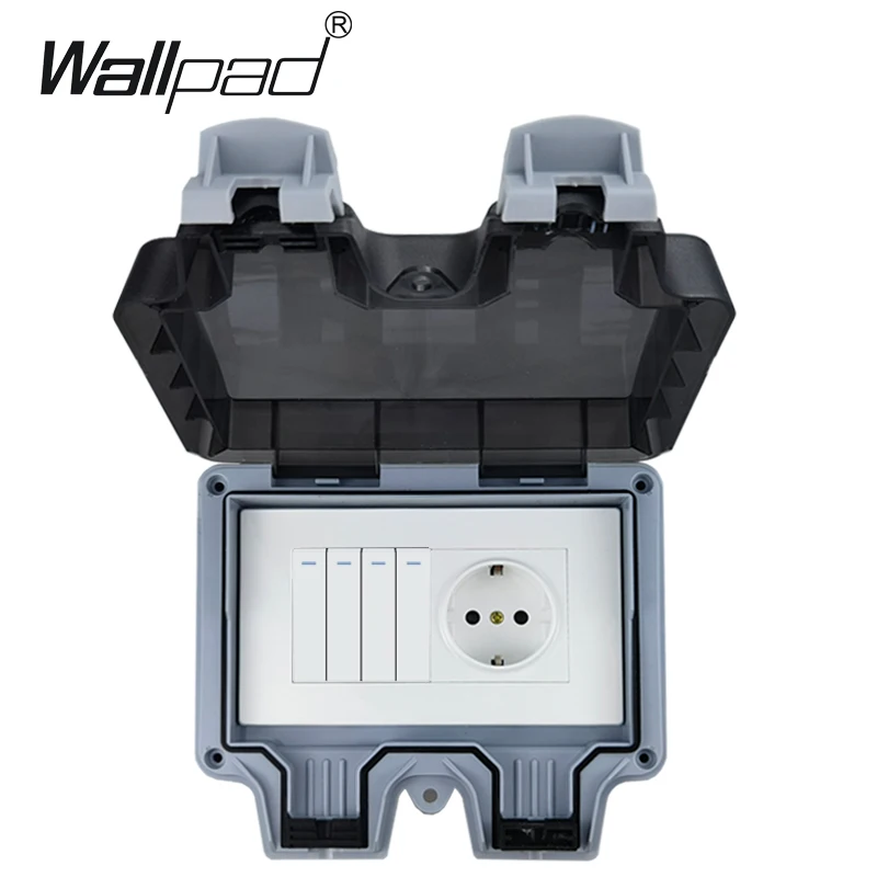 IP66 Outdoor Bathroom Usage Weatherproof Wallpad Double Waterproof Wall Mount Box Super Quality