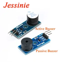 10Pcs/1pc Active Passive Speaker Buzzer Sound Module 5v Low Level Trigger for Arduino Diy Kit