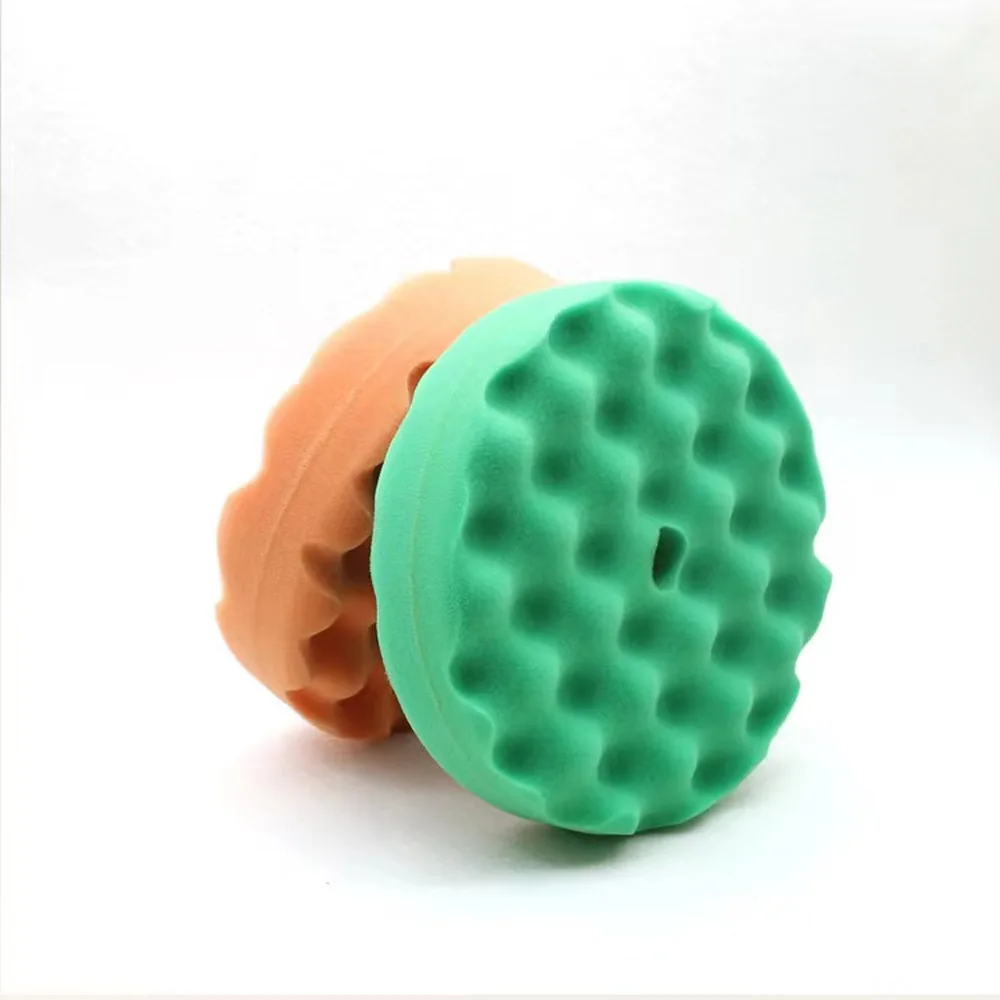 8 inch double side sponge polish pad 195 mm Ultra-fine foam polishing pad 6 colors for choose