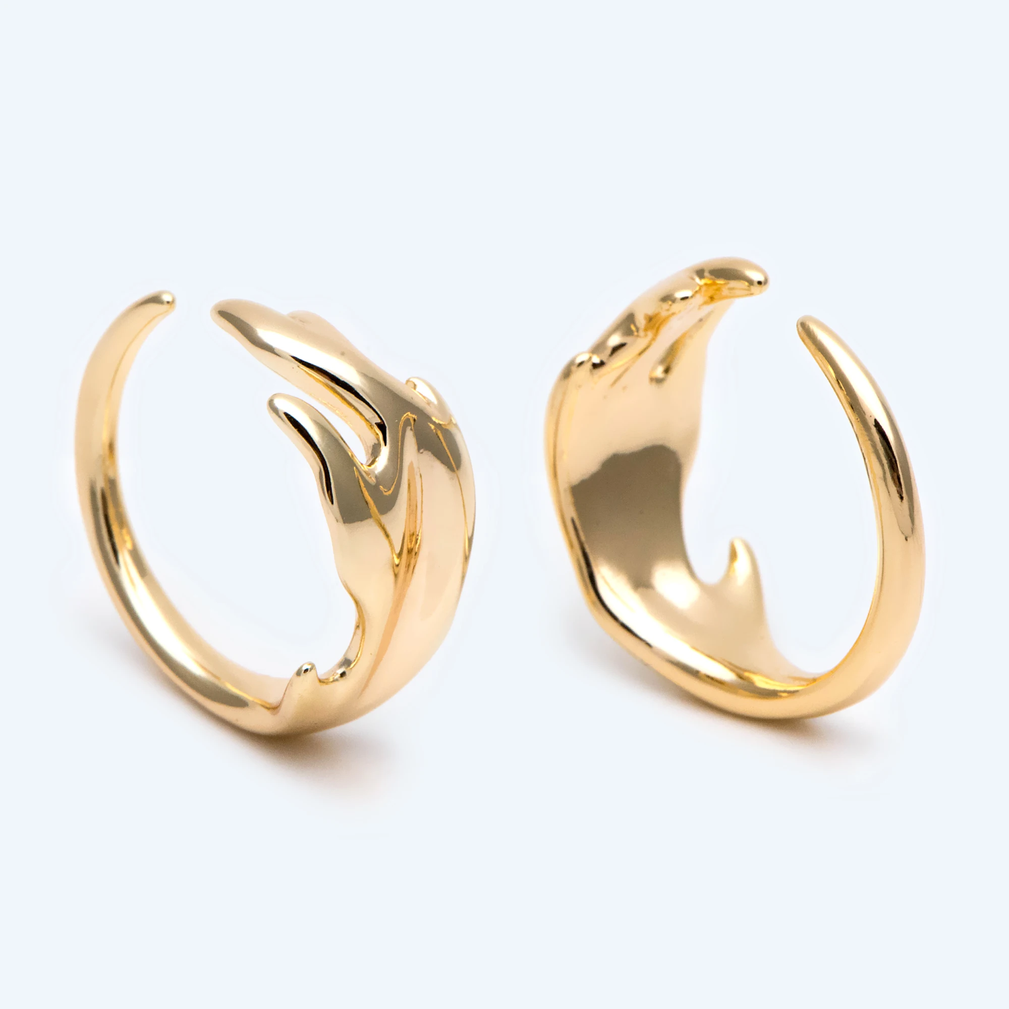 

4pcs Gold Finger Ring, Everyday Ring, Modern Style Ring, Fashion Rings (#GB-2670)