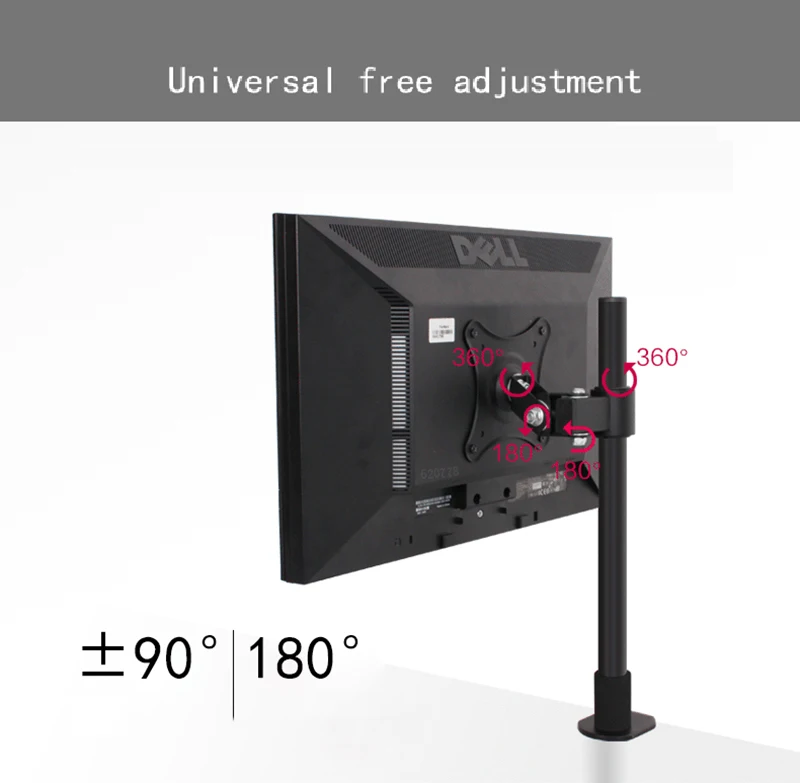 حامل شاشة LC250/40/60 دوار كامل ، حامل سطح المكتب لتلفزيون LCD من 19 إلى 24 بوصة ، طاولة رفع