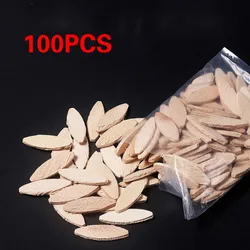 Galletas de madera surtidas de tres tipos para máquina de espiga, accesorio para carpintería, Jointer, N ° 0/100, 10/20 unids/lote por bolsa
