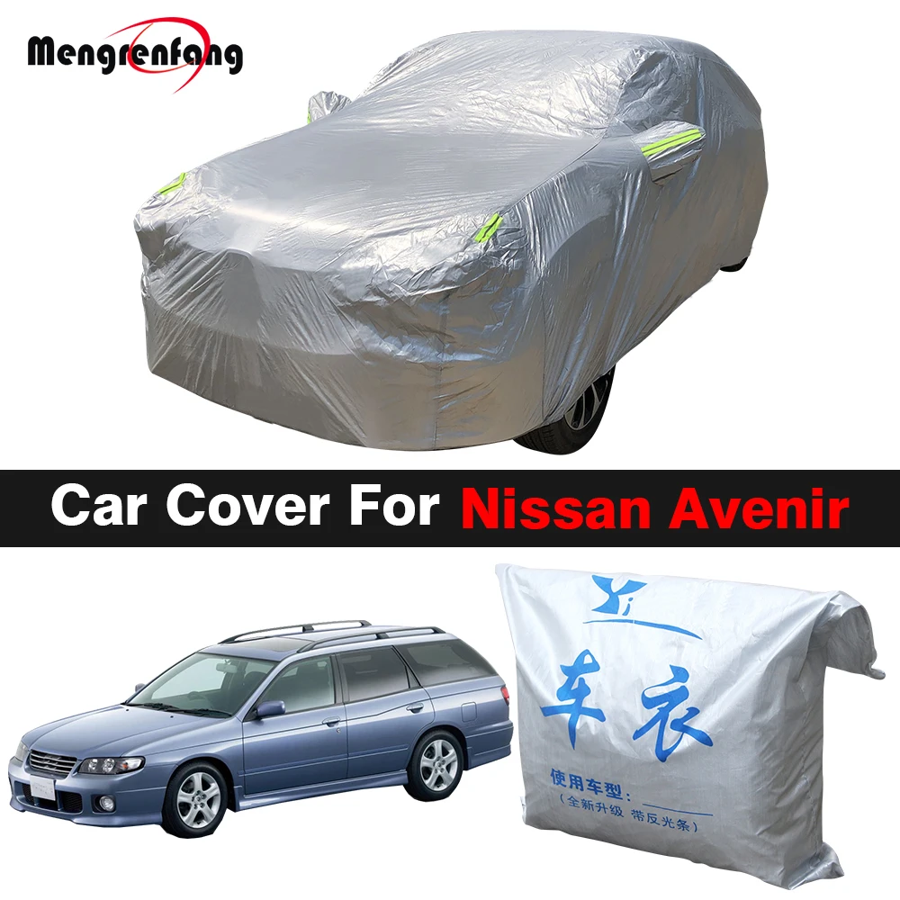 Car Cover Auto Indoor Anti-UV Sun Shade Snow Rain Resistant Dustproof Cover For Nissan Avenir Expert