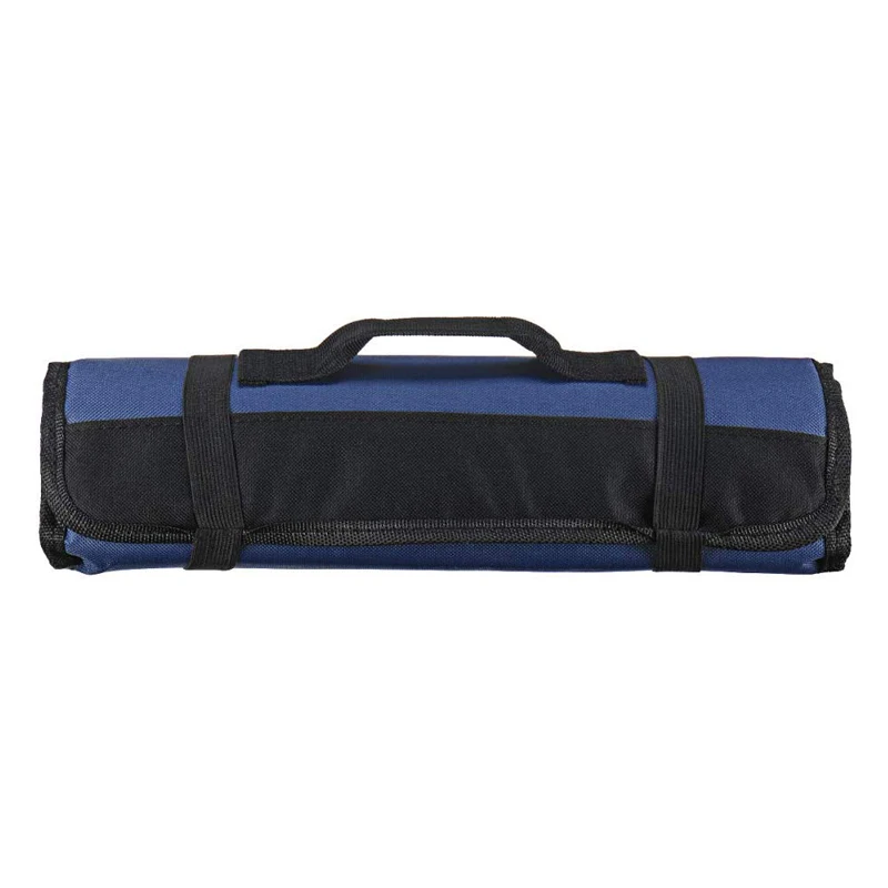 LMETJMA Premium 22 Slots Kochmesser-Tasche, Oxford-Stoff, Messer-Rolltasche, tragbar, langlebig, Messerbesteck, Aufbewahrungstasche, Tragetasche, KC0318