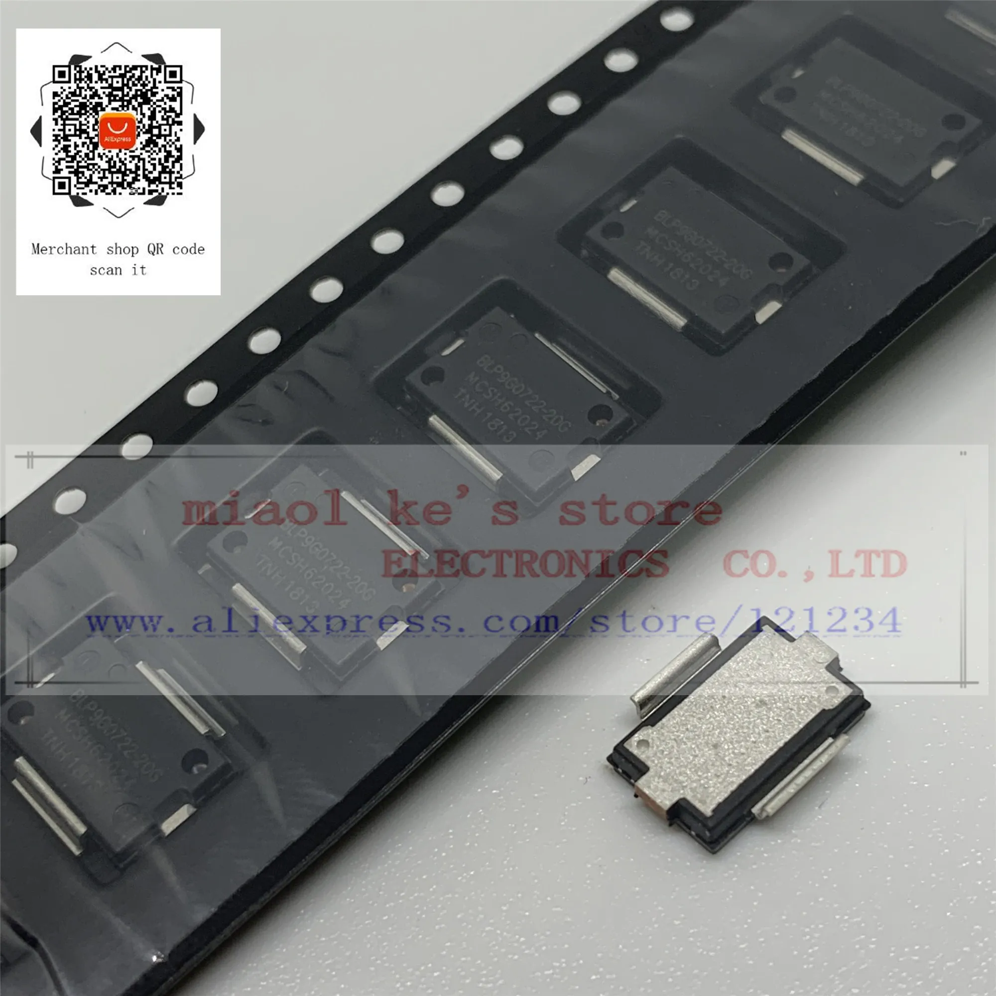 100%New original: BLP9G0722-20G BLP9G0722-20 - RF MOSFET LDMOS 28V-65V 19dB 400MHz-2.7GHz SOT1482-1