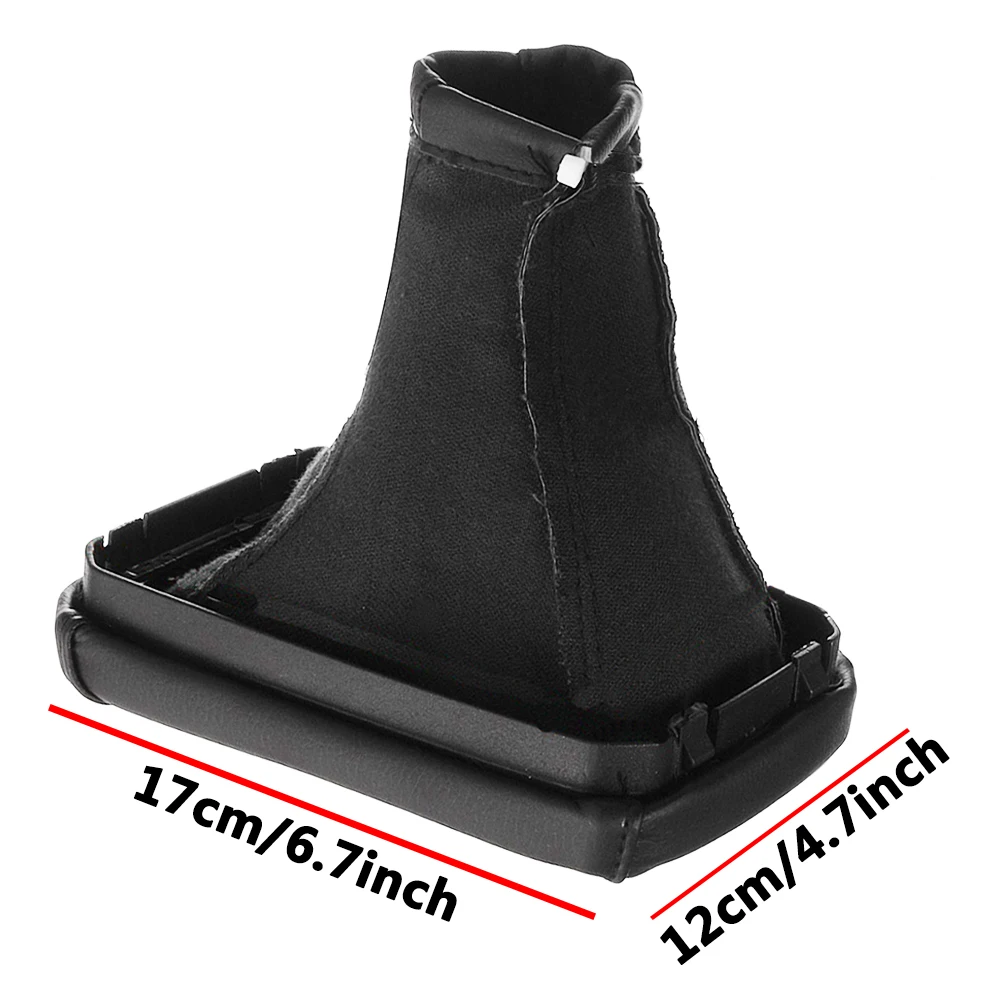 2Pcs/Set Black Handbrake Gear Gaiter Dust Cover Set For Opel/Vauxhall Corsa C(00-06) /Tigra B(04-09)/Combo C(01-03)