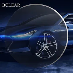 BCLEAR-Lentes de conducción antideslumbrantes para miopía, lentes ópticas de resina asférica, antirayos azules, antiuv, prescripción de luz fuerte, 1,56, 1,60