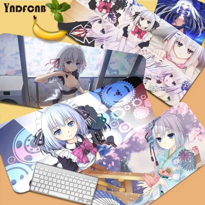 

YNDFCNB DATE A LIVE оригами Tobiichi силиконовый большой/маленький коврик для мыши игровой размер для коврика для мыши клавиатуры Deak коврик для Cs Go