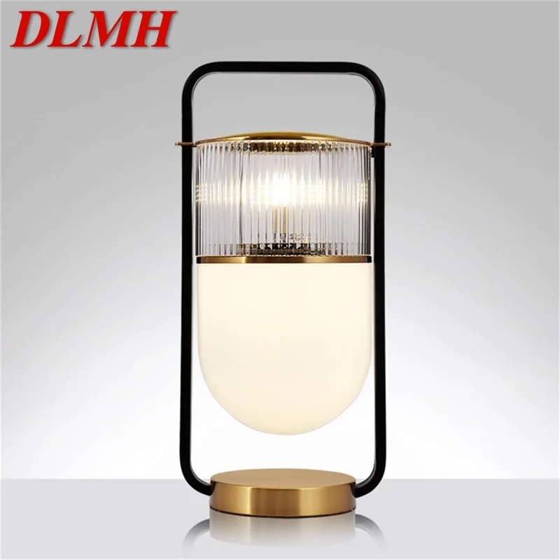 

DLMH Modern Luxury Table Lamp Simple Design Desk Light Decorative for Home Living Room