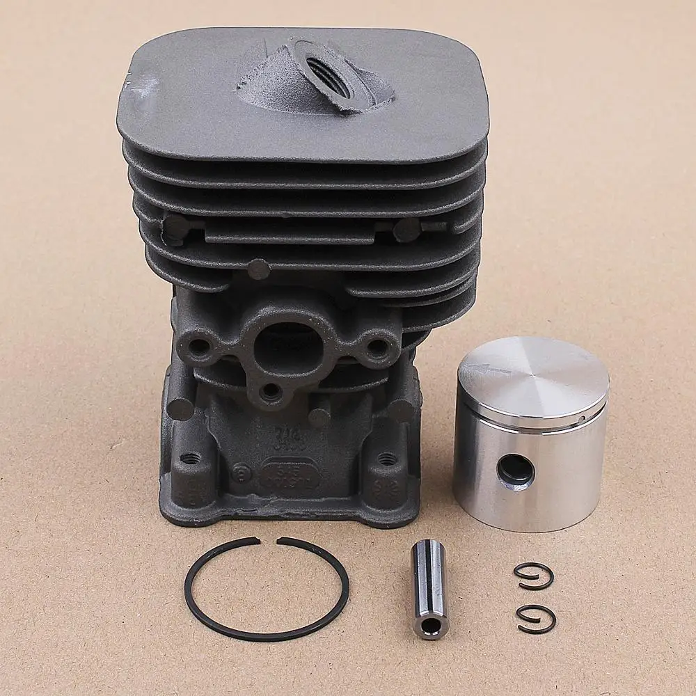 Imagem -04 - Anéis de Pistão do Cilindro Kit Pino para Husqvarna 124l 125r 128r Cortador de Grama Cortador Corda Trimmer Bursh Cortador Peças Reposição 35 mm