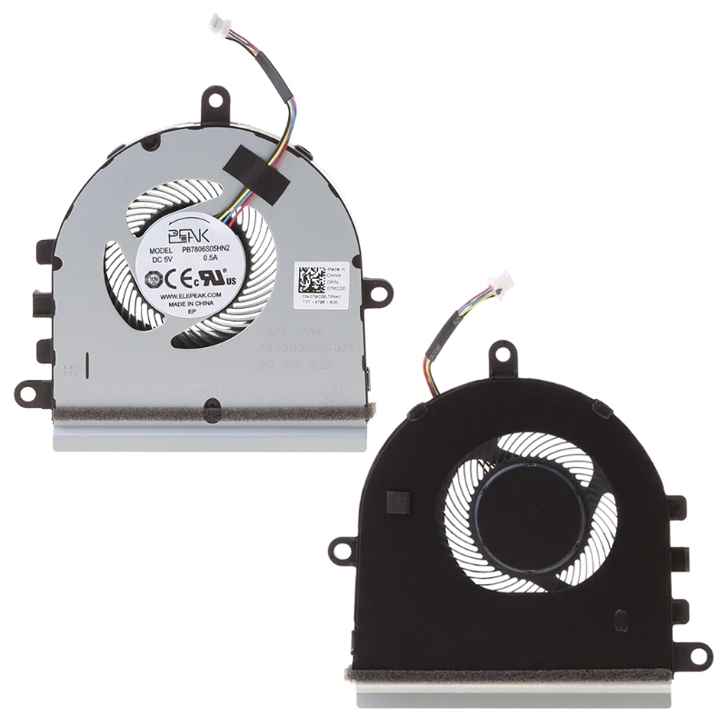 مروحة تبريد بديلة للكمبيوتر المحمول من Dell Inspiron 15 5570 5575 ، ملحقات الكمبيوتر