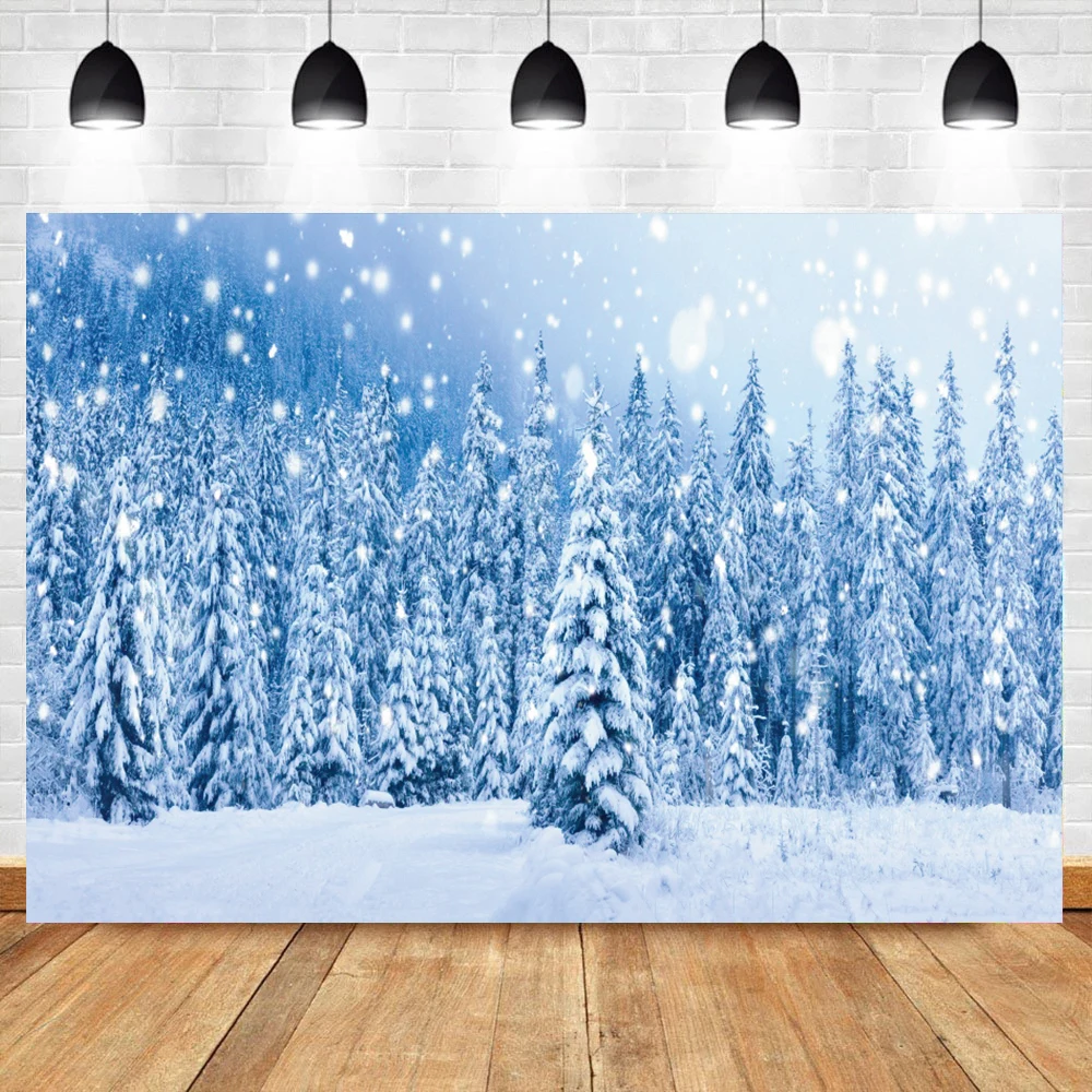 Laeaco-pano de fundo para fotografias, pano de fundo brilhante, estrela, inverno, neve, flocos de nece, decoração de festa, cenário, fotochamada, estúdio de fotografia