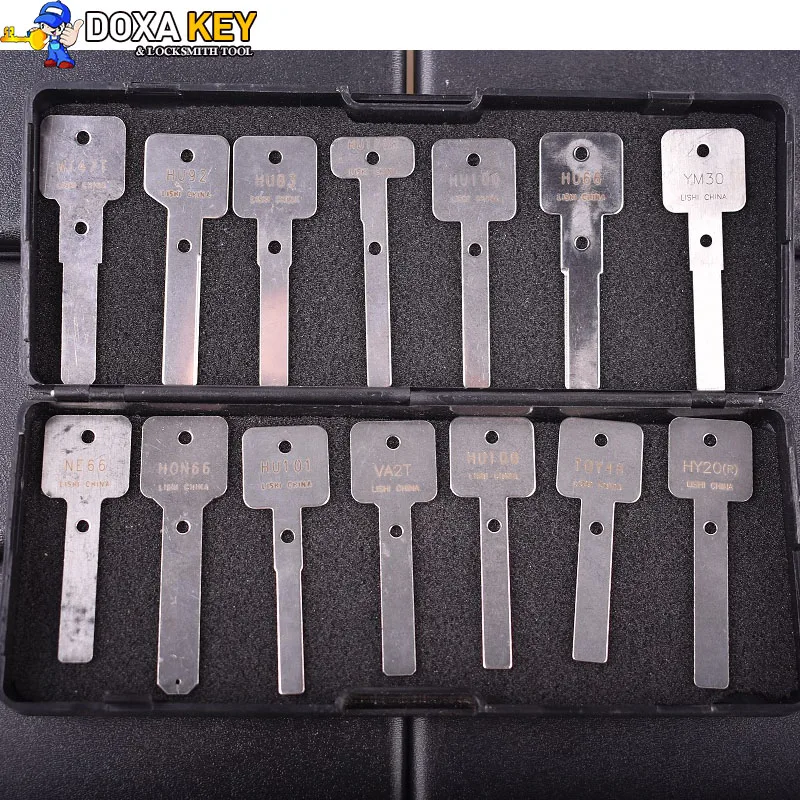 Original Master Key HU66 HU83 HON66 HU58 HU64 HU92 HY20 HY20R HY22 TOY2 TOY40 VA2T SIP22 Lishi 2 In 1 Decorder