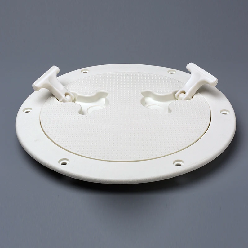 10 inch Deck Plate Corrosion Resistant Marine Access Boat Inspection Hatch Cover Plate for Marine Boating Water Sport