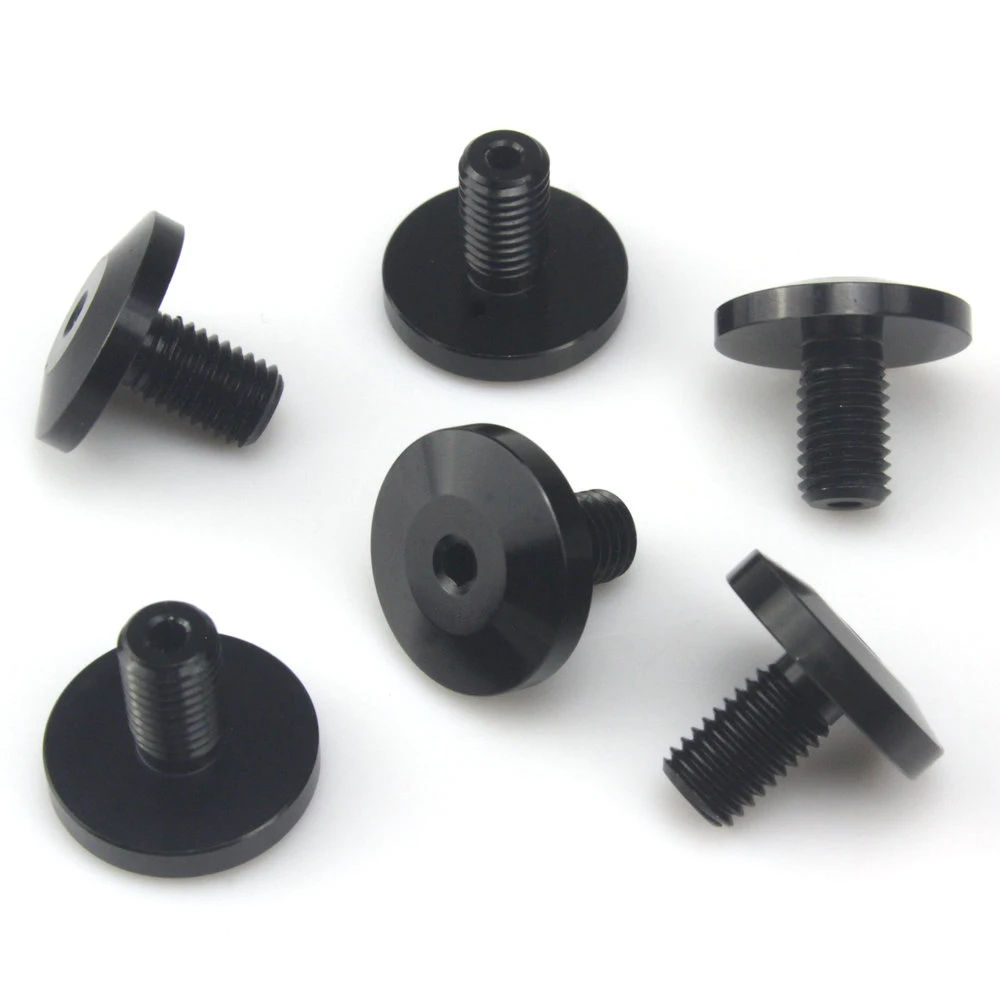 Bicycle Thru Axle Screw Cap Axle Caps Bike Quick Release Nuts 1.0mm Thread Axle Screw Nuts Bicycle Accessories