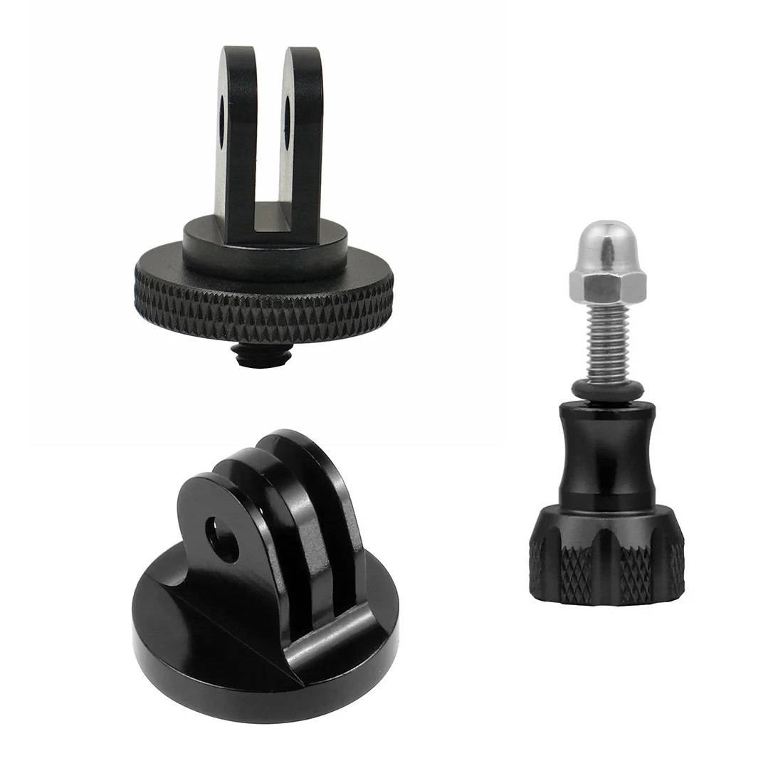 Адаптер для крепления штатива для GoPro 1/4 отверстие с винтовой ручкой для Insta360 ONE R X X2/3/4 для экшн-камеры GoPro 13 12 11 10 9
