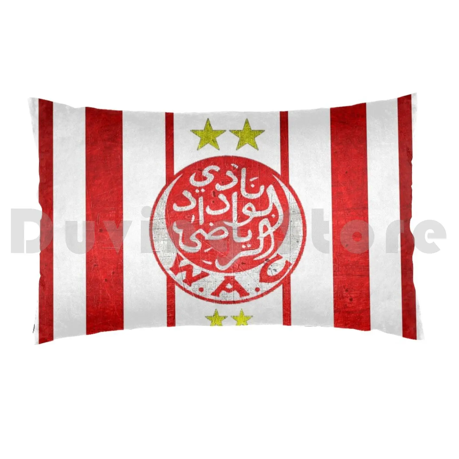 Wydad Ultras Hooligans Fans Football Morocco Pillow Case Printed 50x75 Wydad Ultras