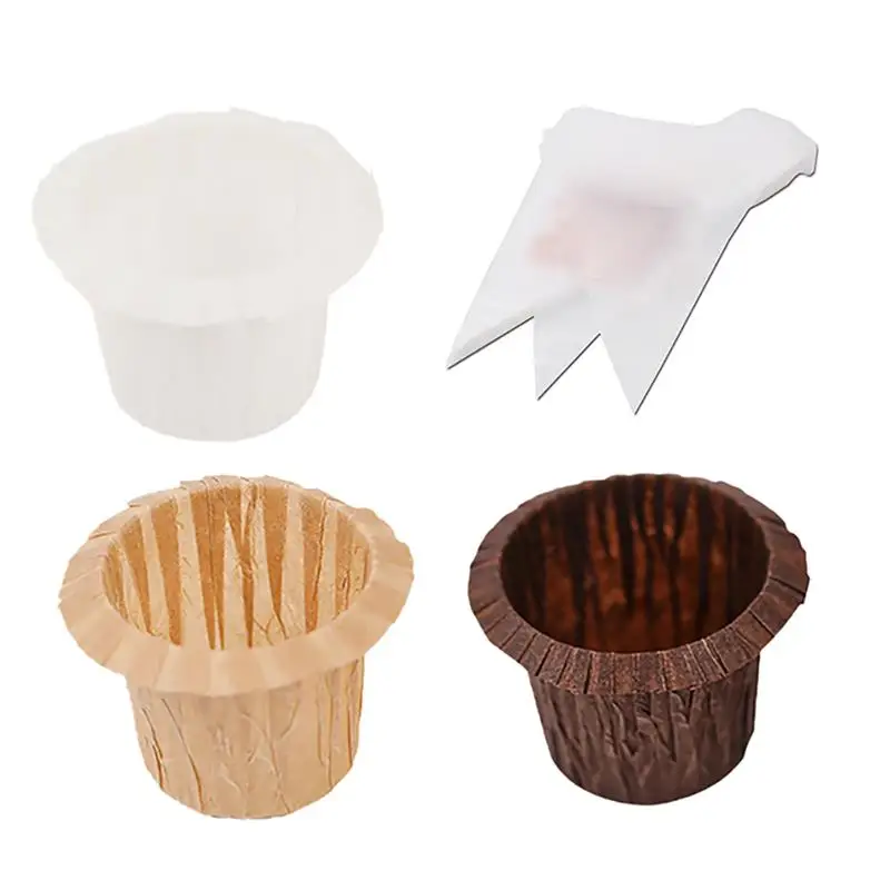 Cute Baking Cups Greaseproof Paper 90PCS Cute Cupcake Liners With 100PCS Pastry Bags For Wedding Party