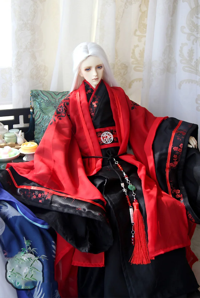 

1/4 1/3 весы BJD одежда древний костюм самурайское платье Hanfu для BJD/SD SD13 SSDF ID72 80 см сильный дядя кукла аксессуары C0904