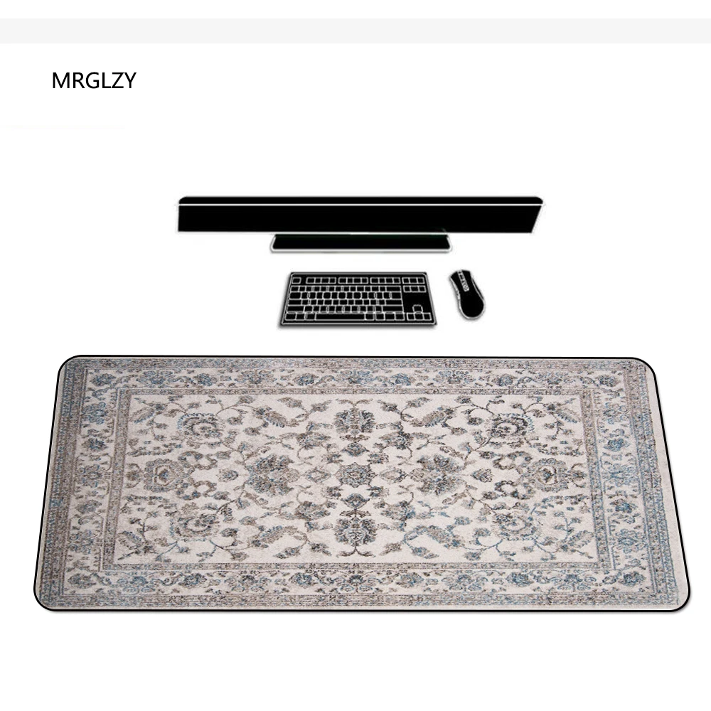 

MRGLZY Beautiful Persian Carpet Design Unique Gamer Mouse Pad Keyboard Rest 400X800MM Keyboard Pad Mouse Mat Gaming Pc