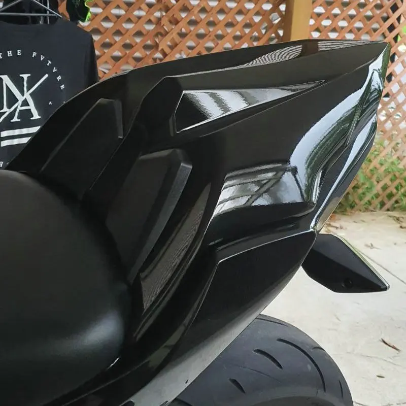 Rear Fairing Seat Cowl For 2020 2021 2022 Kawasaki Ninja 650 EX650 ER-6F ER 6F Editon Pillion Cover Black Carbon Green