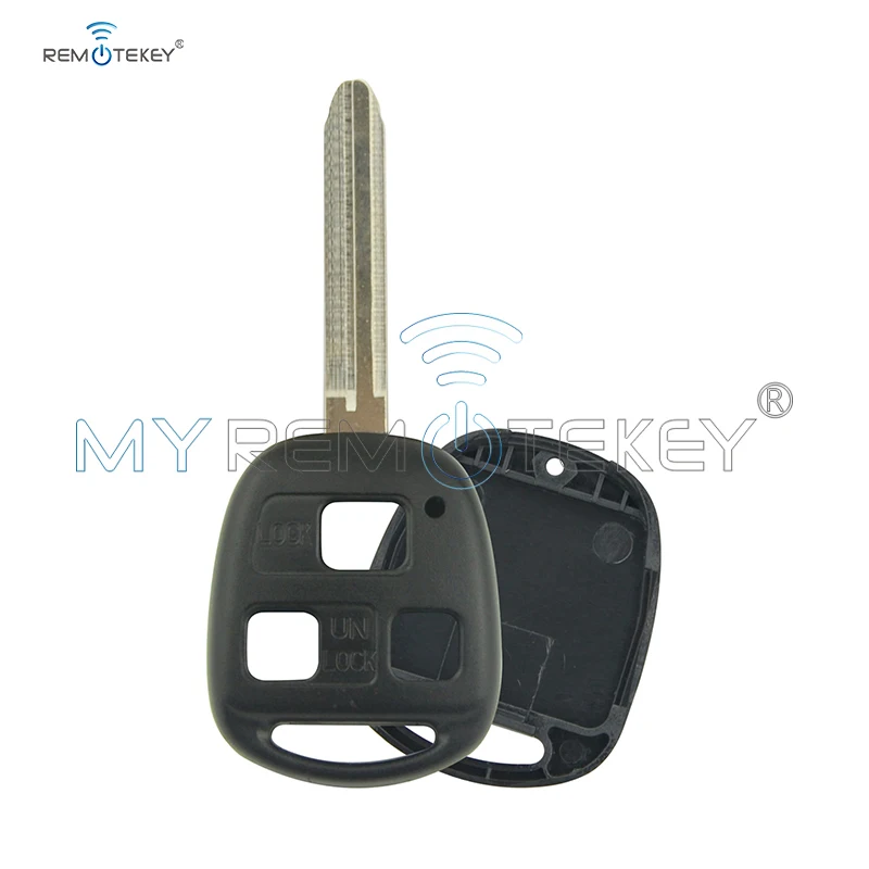 

Remtekey Remote car key shell case 3 button TOY43 for Toyota Land Cruiser FJ Cruiser 1998-2011