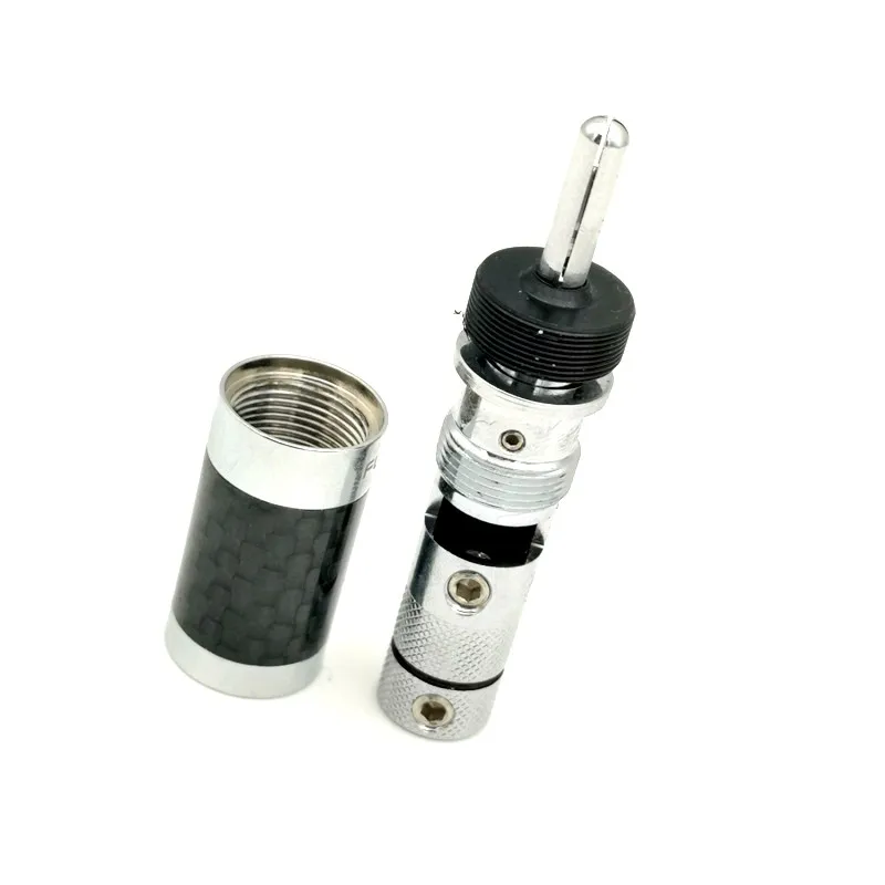 AHSY Furutech spina a Y in rame puro con spina a Banana placcata in fibra di carbonio cavo per altoparlante amplificatore per altoparlanti fai-da-te con spina di blocco