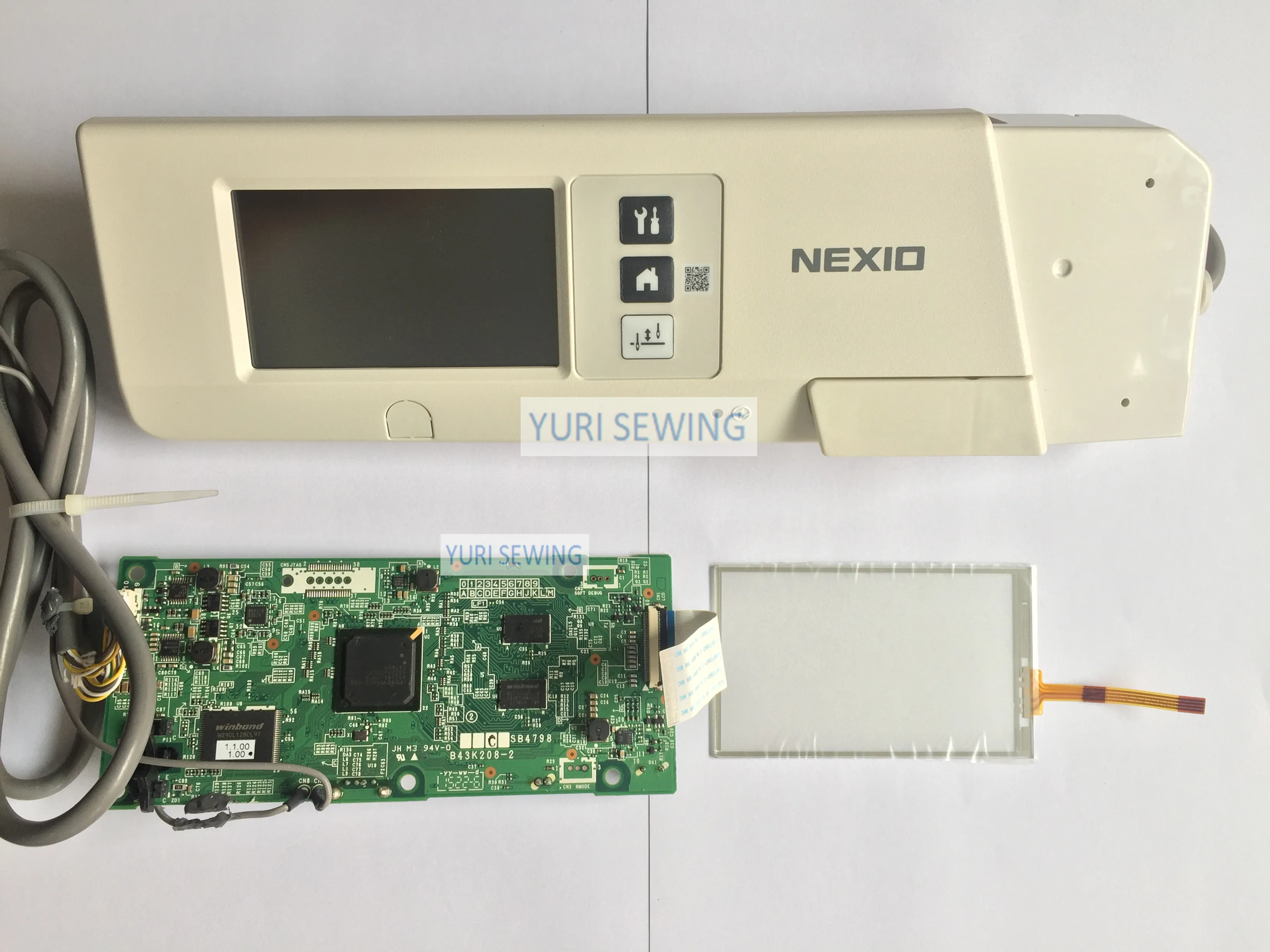 

Brother S-7300A operation panel board original SB5987001/SA6353001 screen electronic board PCB industrial sewing machine parts