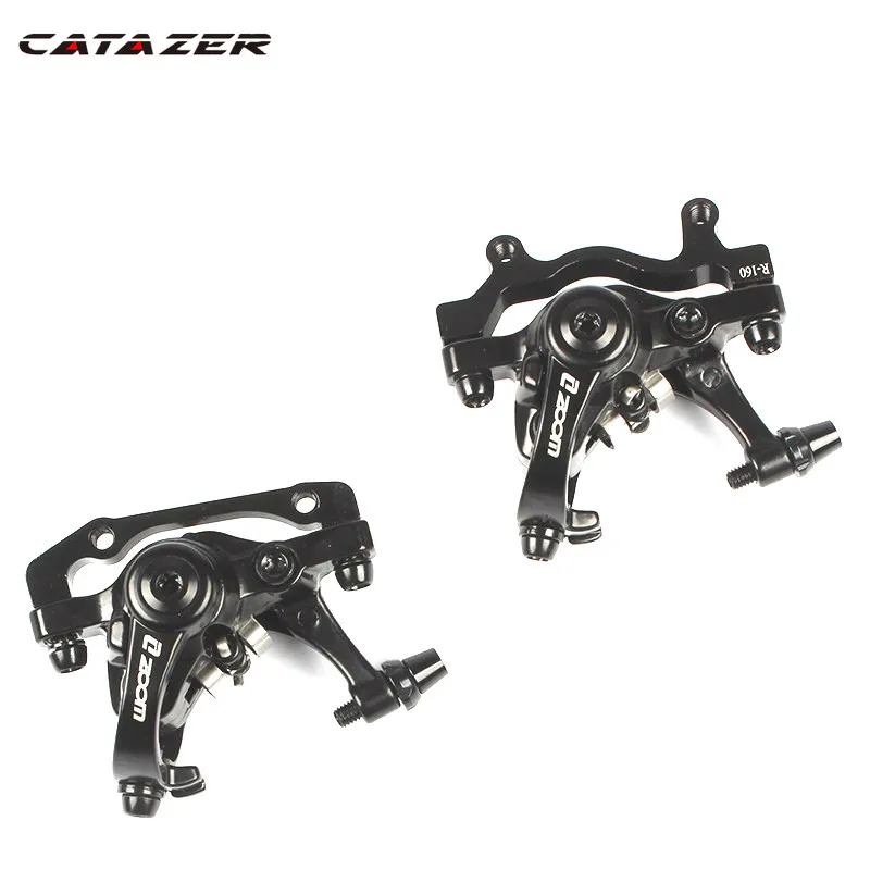 

Aluminum Alloy Bicycle Rear Disc Brake Black Mountain Road MTB Bike Mechanical Caliper Disc Brakes Cycling Double Brake