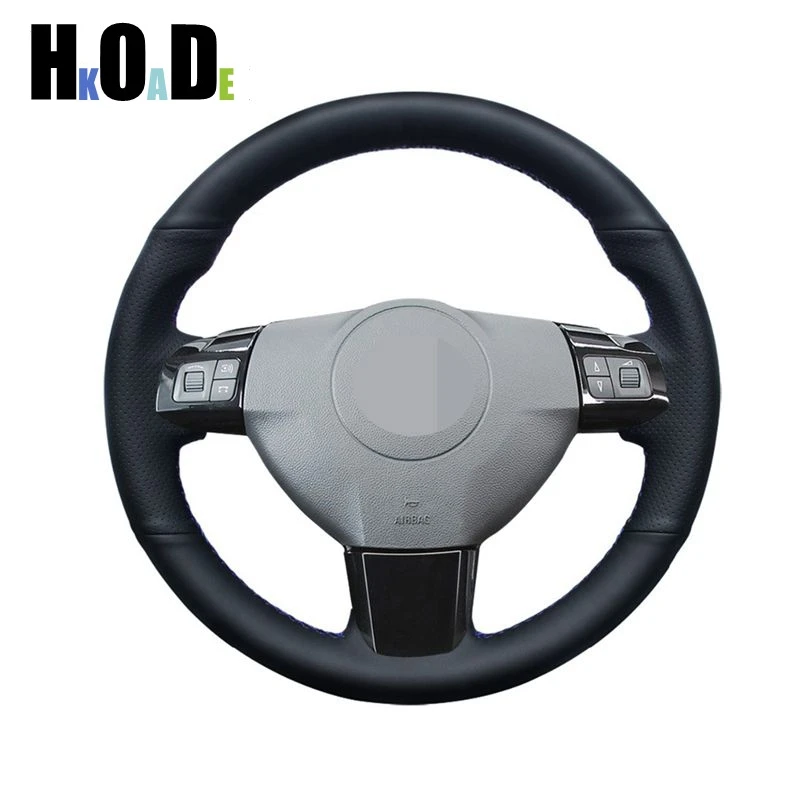 For Opel Astra (H) 2004-2009 Zaflra (B) 2005-2014 Signum 2005 Artificial Leather Car Steering Wheel Cover Car Accessories