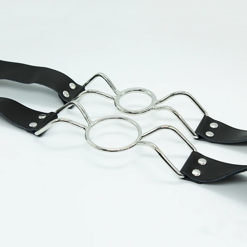 Thierry Flirting Gag Open Mouth Ring com O-Ring para Casais, Restrições Bondage, Brinquedos Sexuais, Representação Erótica para Adultos