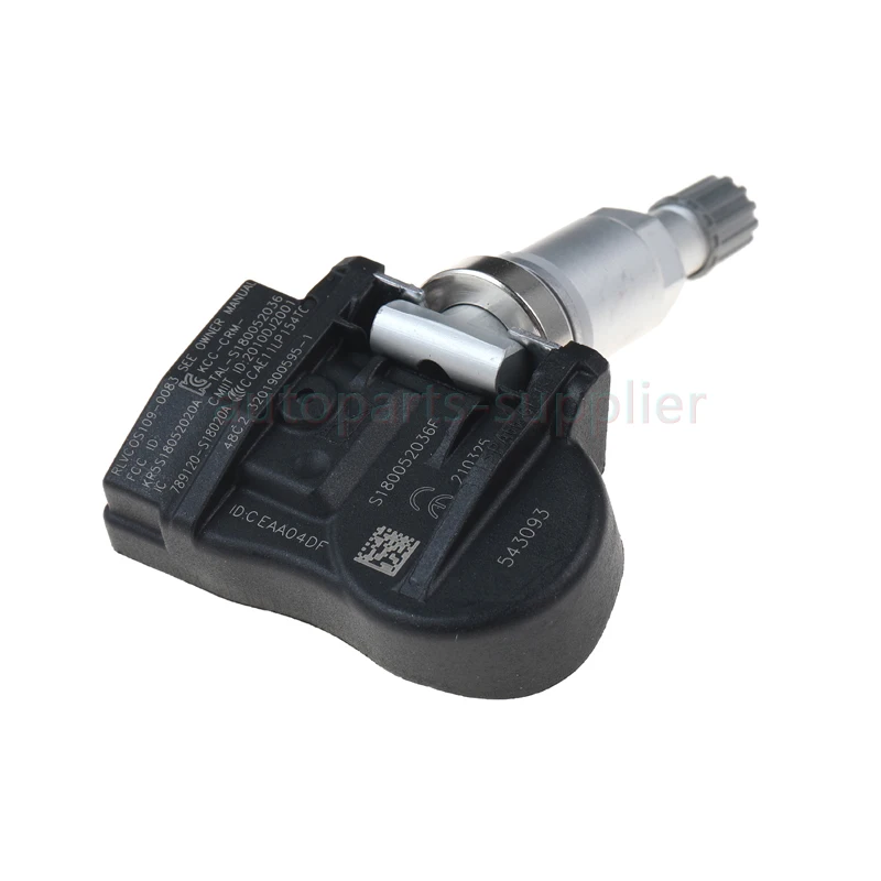 YAOPEI-4Pcs TPMS 543093 5430T4 시트로엥 C4 C5 C6 C8 타이어 압력 모니터링 센서, 푸조 508 607