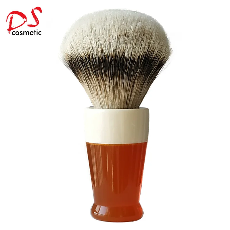 dscosemtic 26mm silvertip badger hair knot shaving brush for man