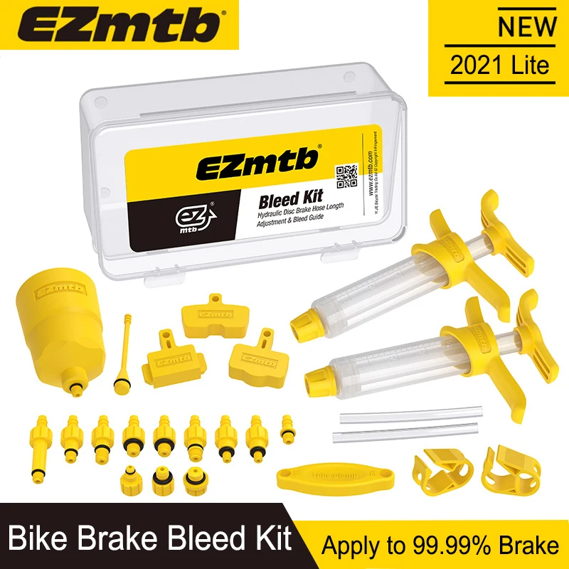 EZMTB Universele Fiets Hydraulische Schijfrem Ontluchtingsset voor shimano & magura & hayes & formula & sram & avid & gigantische nutt rem