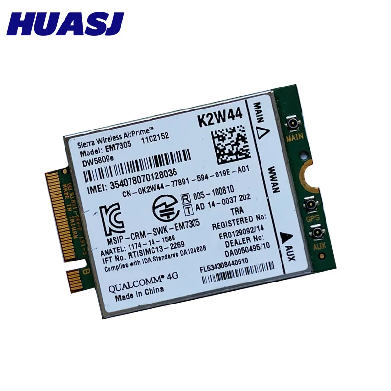 Módulo 4G LTE EM7305 para Dell Latitude M.2 NGFF - imagen 2