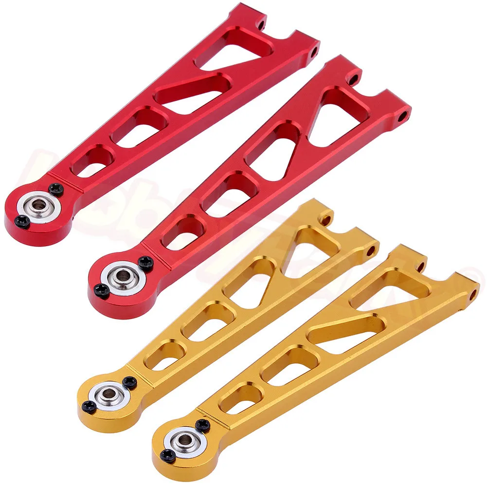 Aluminum Front Upper Suspension Arm (L/R) For 1:10 Electric Himoto E10XT E10XTL Katana Truggy Upgrade Parts 33601G