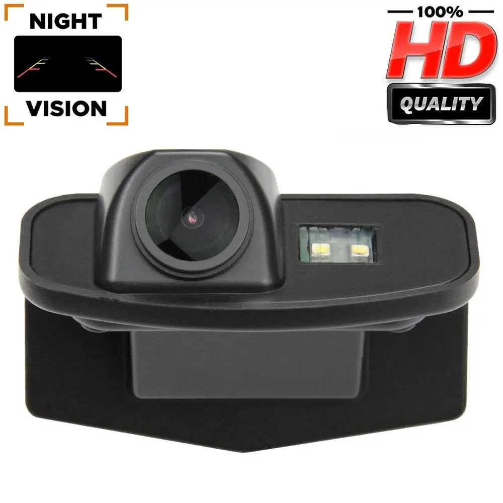 

HD 1280*720P Rear View Camera for Honda Jade 2013 Fit Hatchback 2008/2011 Crosstour 2011/2012, Car Reversing Backup Camera