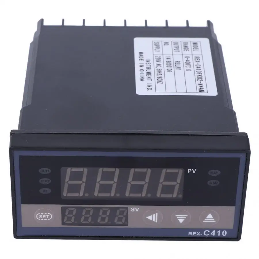 AC220V Temperature Controller Adjustable SSR/Relay Control Output Digital Temperature Controller Thermostat Tester