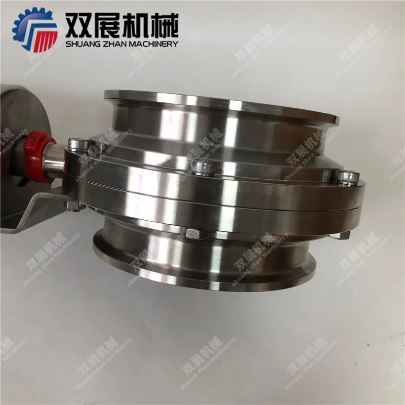 Pneumatic Actuated Butterfly Valve 3\