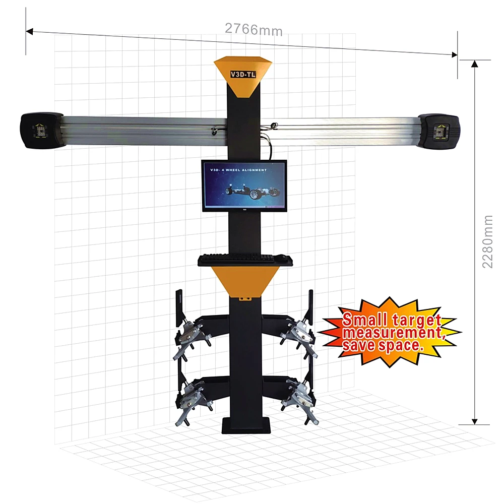 Wheel Alignment Machine 3D Car Aligner Manufacturer Supply Hot Sell Vehicle Maintenance Equipment