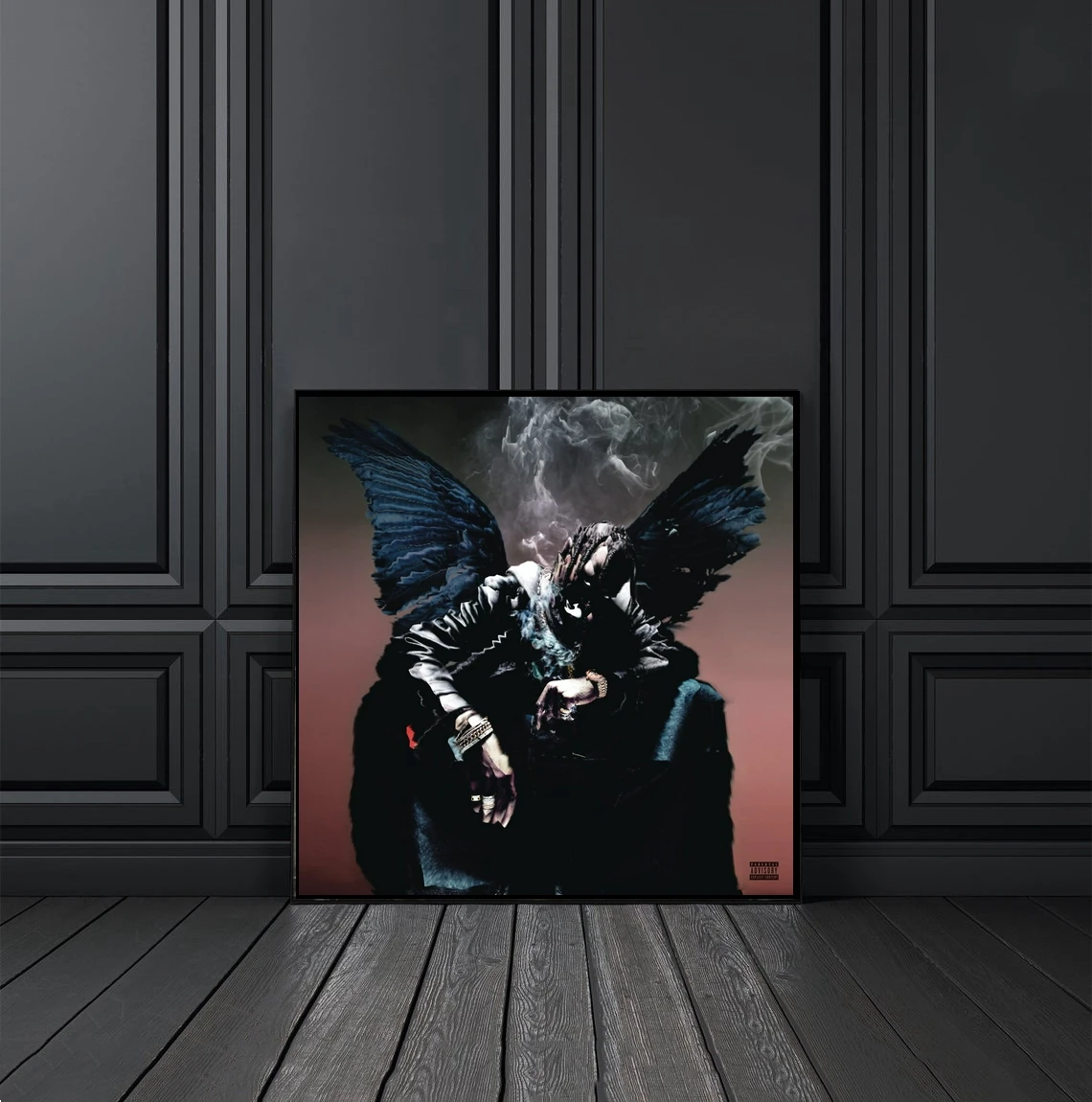 

Travis Scott - Birds In The Trap Sing Mcknight Music Album Cover Canvas Poster Home Wall Painting Decoration (No Frame)