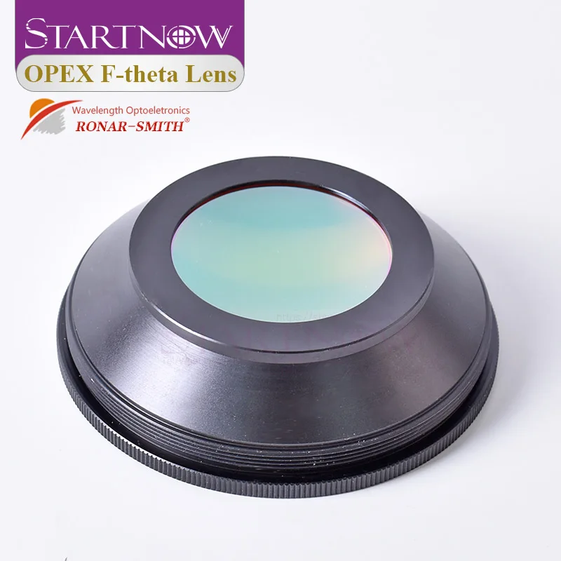 Startnow 10.6um F-theta Field Scan Lens 110X110 140X140 175X175 ZnSe CO2 Focus Lens Thread M85mm For Laser Marking Machine