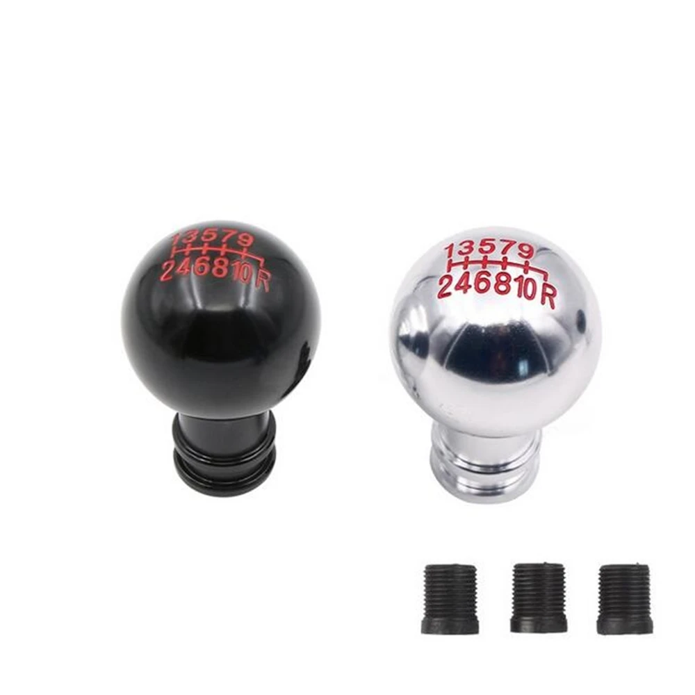 

10-скоростной автомобильный алюминиевый рычаг переключения передач AT MT, рычаг переключения передач, ручной рычаг головки, подходит для Honda Toyota Nissan