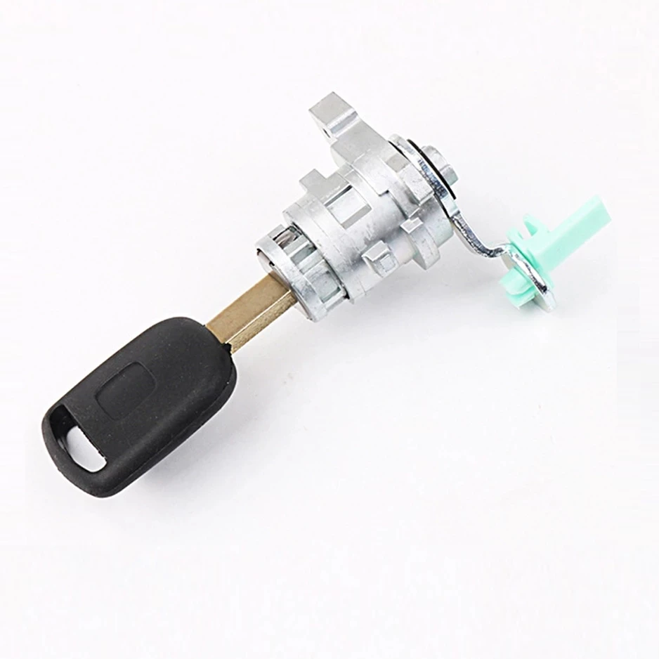 CHKJ For Honda Accord 2003 2004 2005 2006 2007 Auto Lock Cylinder Key Car Front Left Driver Side Door Lock Cylinder With 1 Key