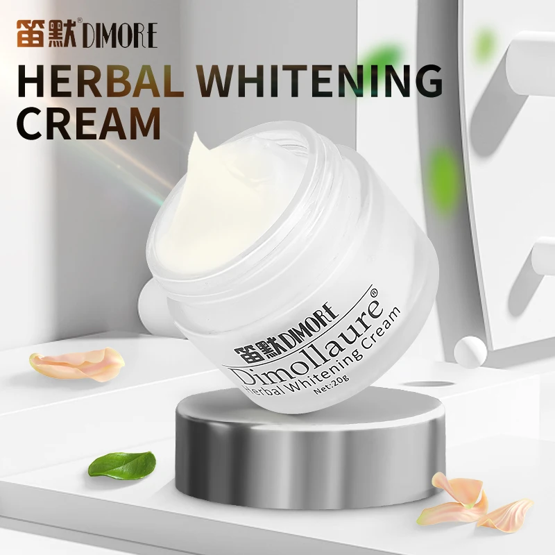 2pcs Dimollaure Whitening Freckle Cream 20g Remove Melasma Speckle Sunburn Dark Spots Pigment Melanin Bright Skin Face Cream