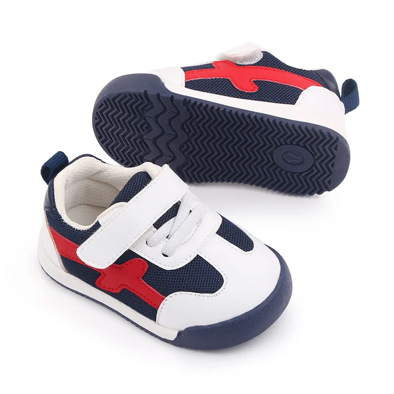 Scarpe per bambini Toddler Girls Boys Sneakers bambini scarpe sportive traspiranti 2023 nuova primavera autunno Baby PU First Walkers